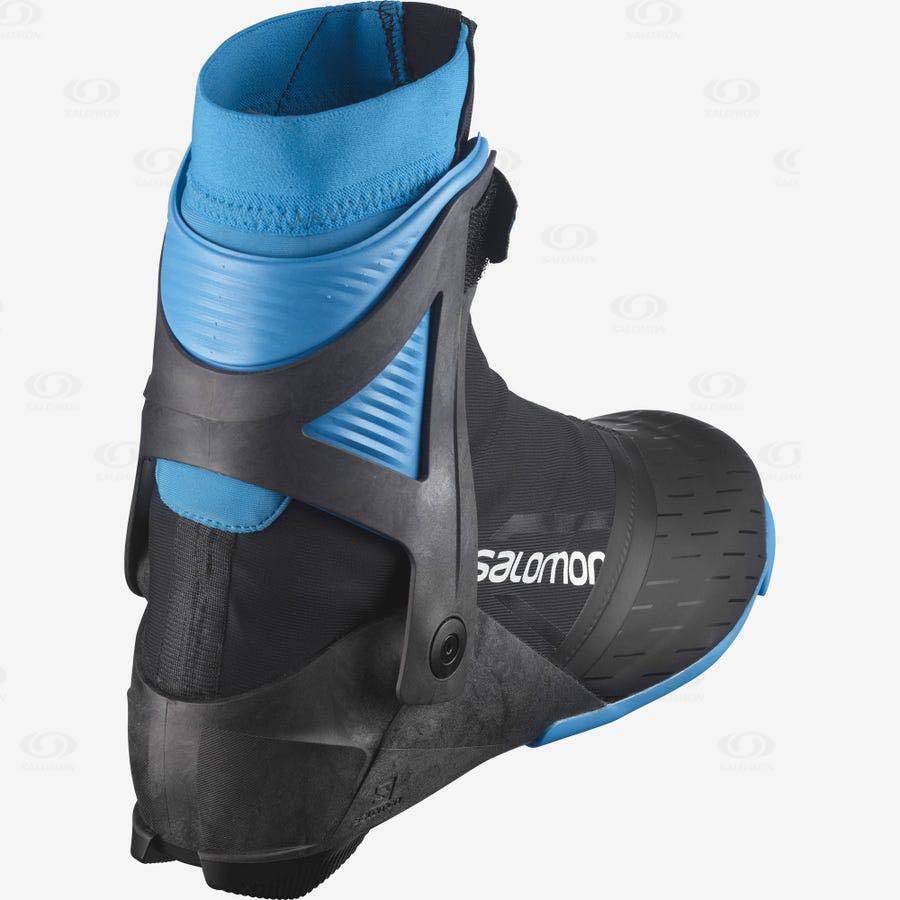 Botas Esqui Salomon S/MAX CARBON SKATE MV PROLINK Hombre Negros Azules | MX-M2175