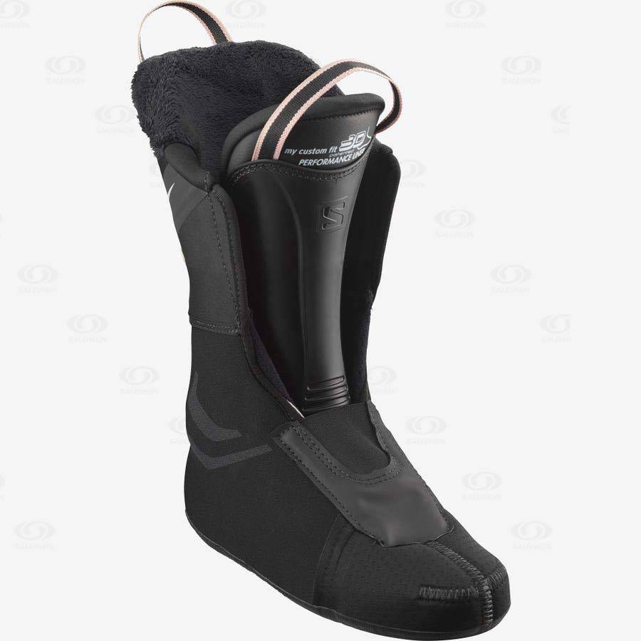 Botas Esqui Salomon S/PRO 90 Mujer Negros Dorados | MX-O1672