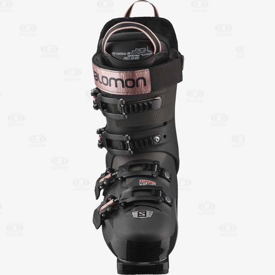 Botas Esqui Salomon S/PRO HV 100 Mujer Negros Rosas Dorados | MX-N1330