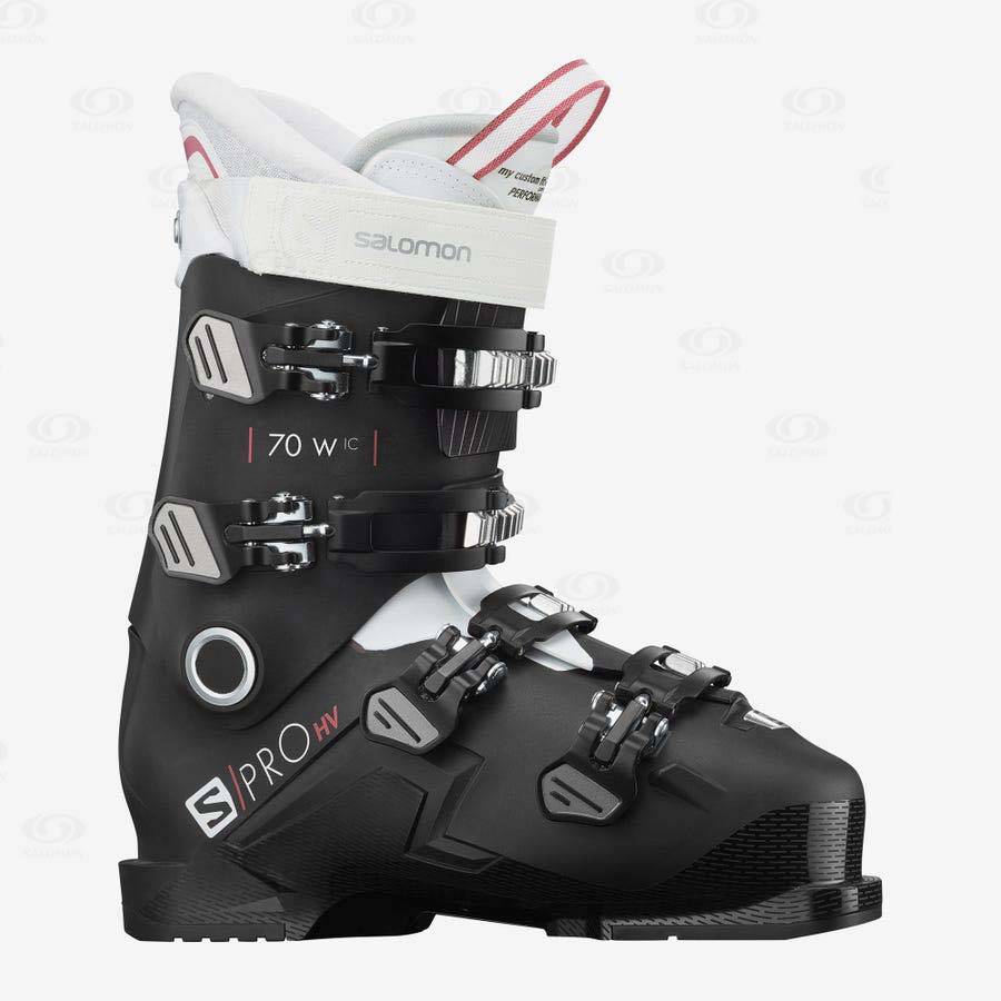 Botas Esqui Salomon S/PRO HV 70 W IC Mujer Negros Blancos | MX-L1081