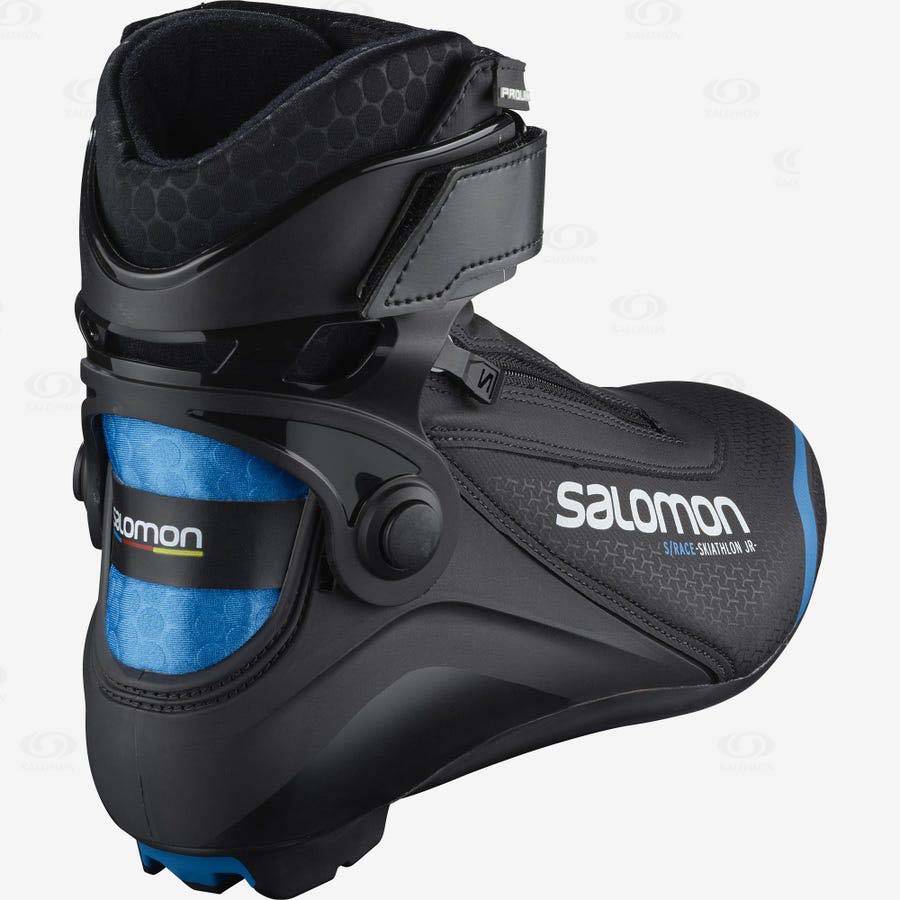 Botas Esqui Salomon S/RACE SKIATHLON JUNIOR PROLINK Niños Negros Azules | MX-M1286