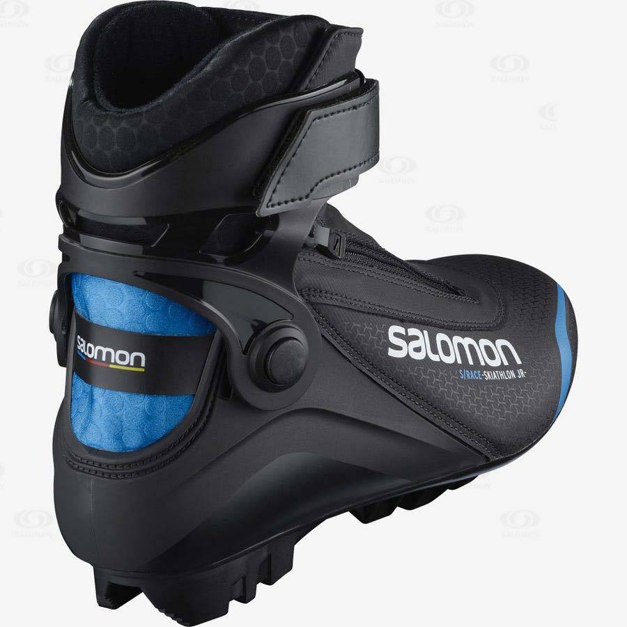 Botas Esqui Salomon S/RACE SKIATHLON PILOT JUNIOR Niños Negros Azules | MX-M1601