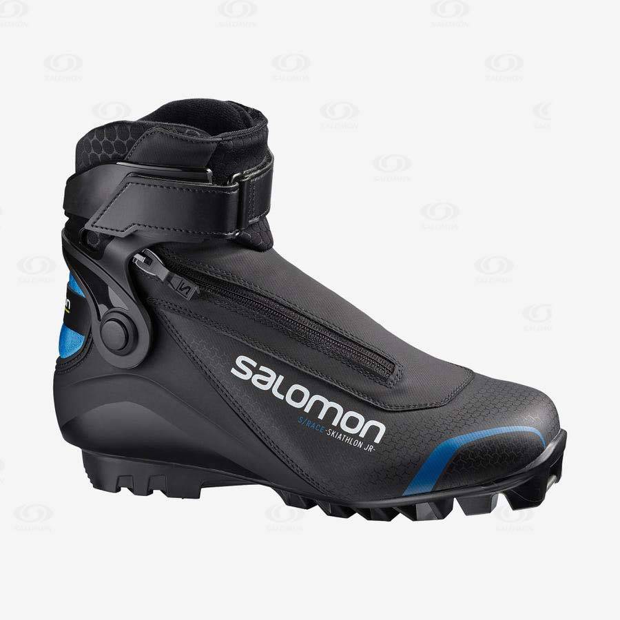 Botas Esqui Salomon S/RACE SKIATHLON PILOT JUNIOR Niños Negros Azules | MX-M1601