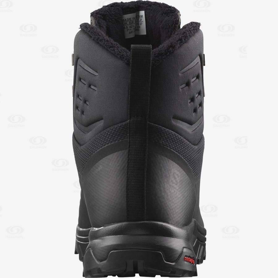 Botas Impermeables Salomon OUTBLAST THINSULATE™ CLIMASALOMON™ Hombre Negros | MX-S2045