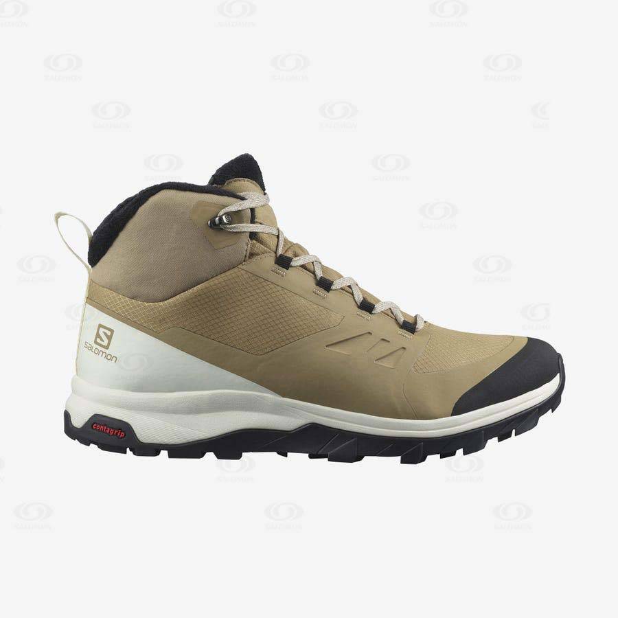 Botas Impermeables Salomon OUTSNAP CLIMASALOMON™ Hombre Marrom | MX-N1225