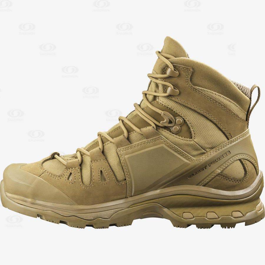 Botas Impermeables Salomon QUEST 4D GORE-TEX FORCES 2 Mujer Marrom | MX-M1496