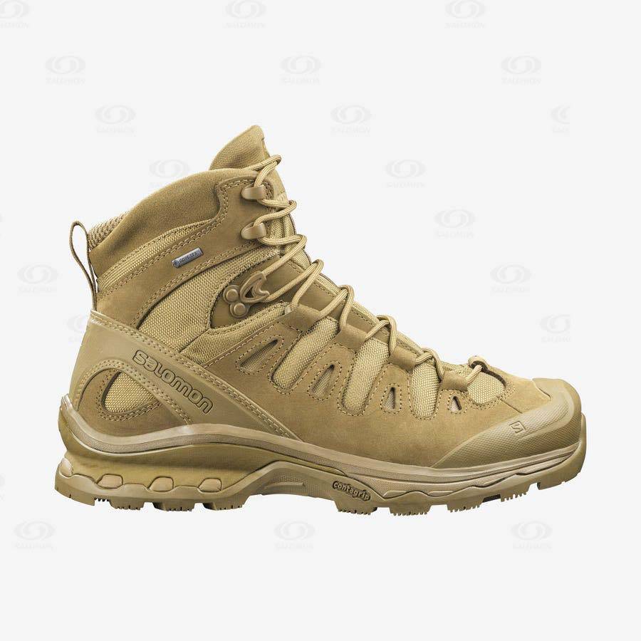 Botas Impermeables Salomon QUEST 4D GORE-TEX FORCES 2 Mujer Marrom | MX-M1496