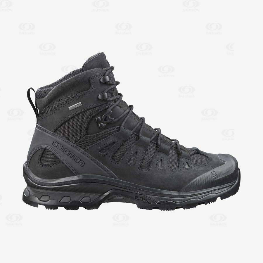 Botas Impermeables Salomon QUEST 4D GORE-TEX FORCES 2 EN Mujer Negros | MX-N1470