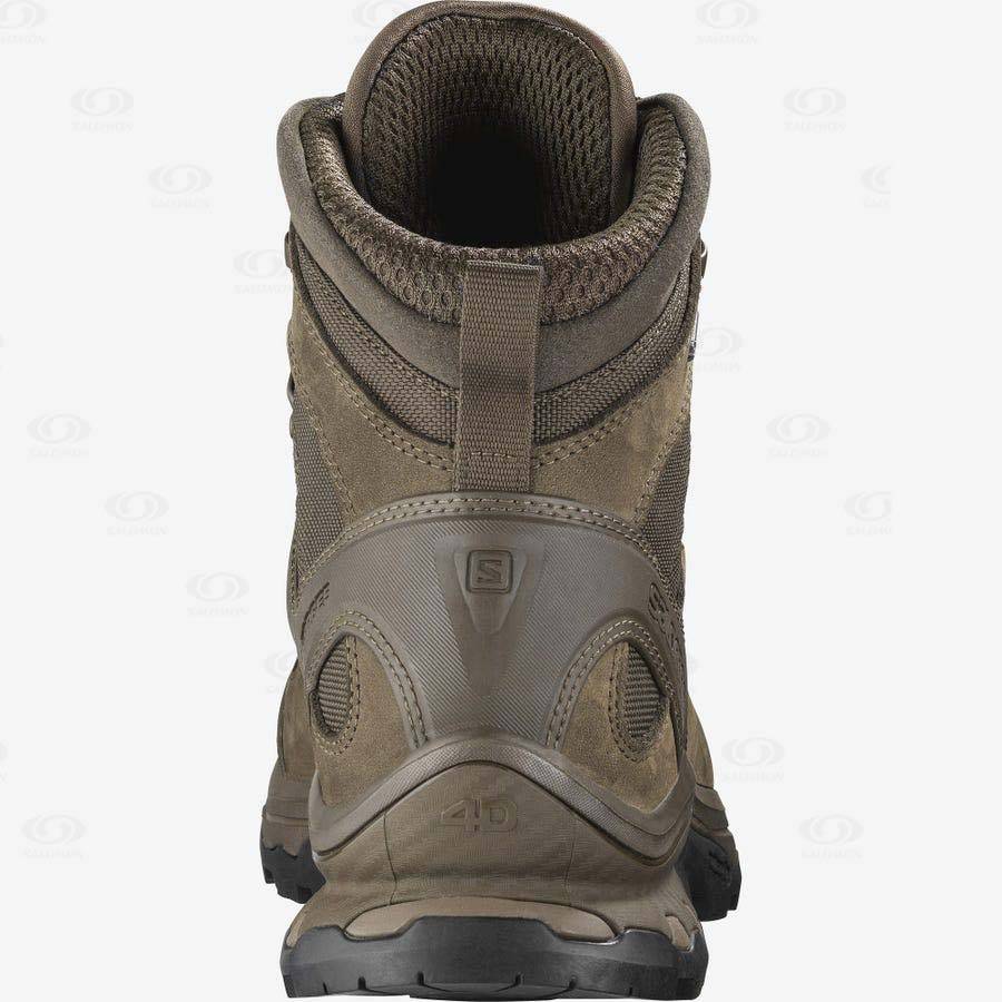 Botas Impermeables Salomon QUEST 4D GORE-TEX FORCES 2 EN Mujer Marrom | MX-O1257