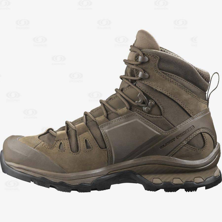 Botas Impermeables Salomon QUEST 4D GORE-TEX FORCES 2 EN Mujer Marrom | MX-O1257