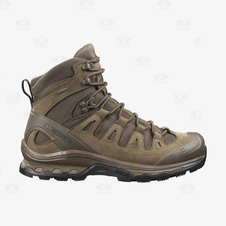 Botas Impermeables Salomon QUEST 4D GORE-TEX FORCES 2 EN Mujer Marrom | MX-O1257