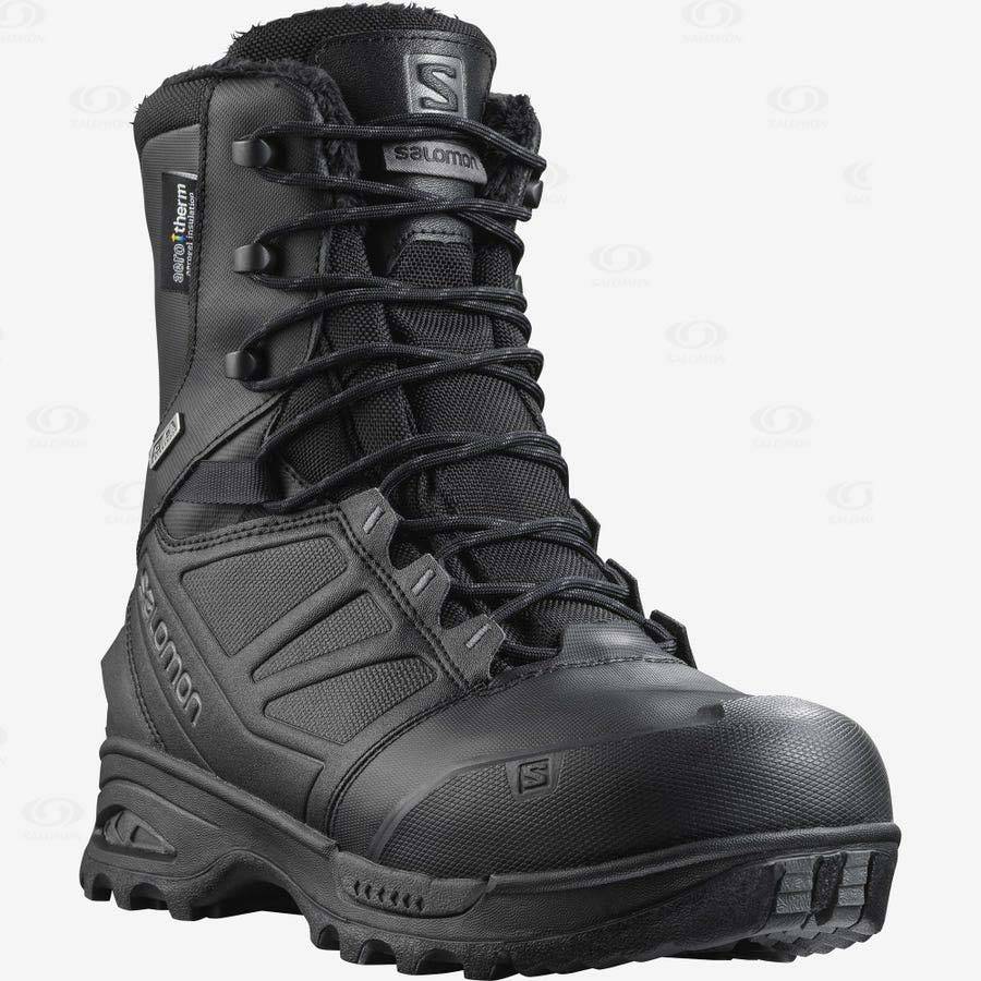 Botas Impermeables Salomon TOUNDRA FORCES CLIMASALOMON™ Mujer Negros | MX-M1006