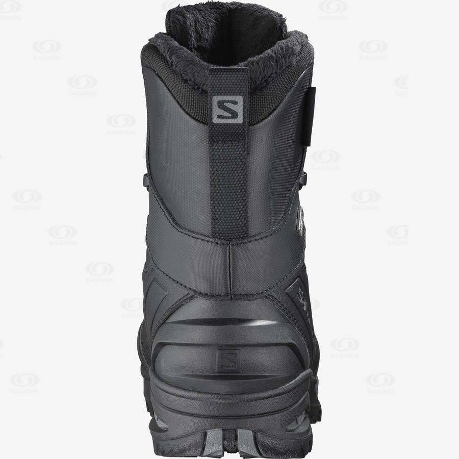 Botas Impermeables Salomon TOUNDRA FORCES CLIMASALOMON™ Mujer Negros | MX-M1006