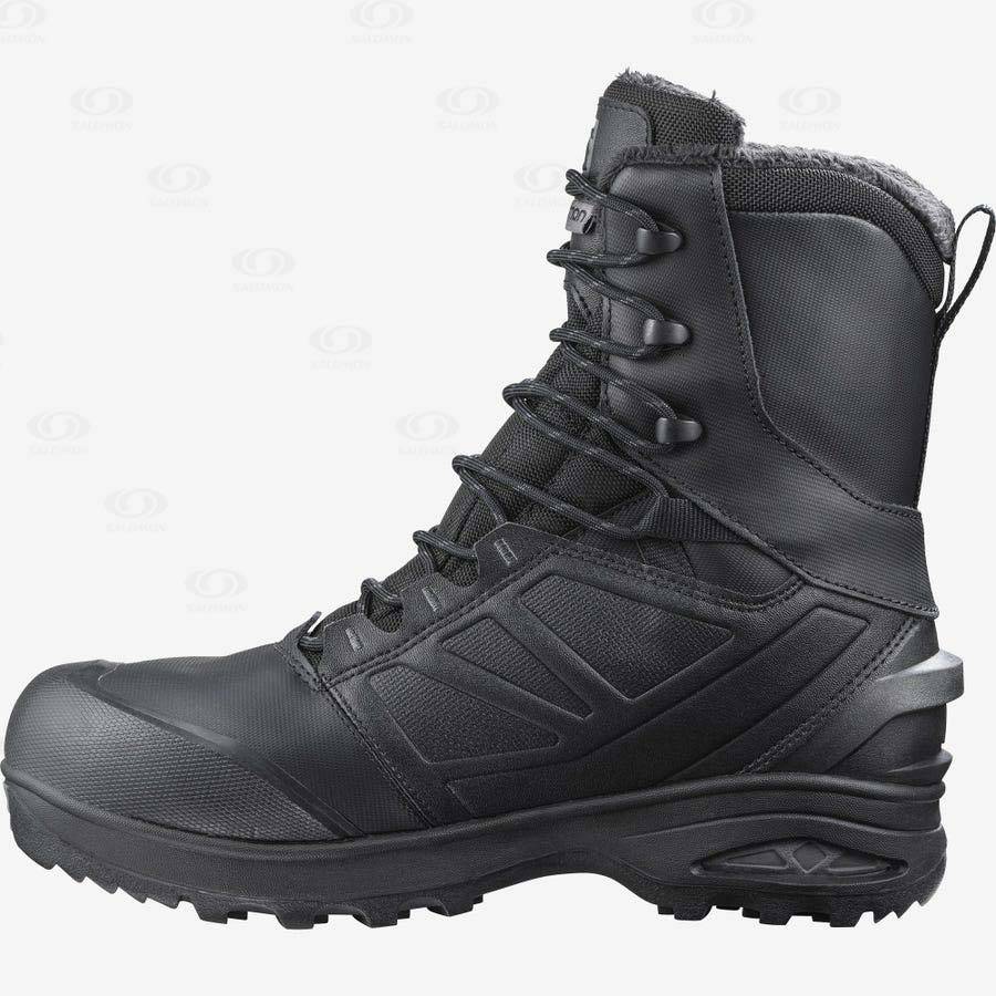 Botas Impermeables Salomon TOUNDRA FORCES CLIMASALOMON™ Mujer Negros | MX-M1006