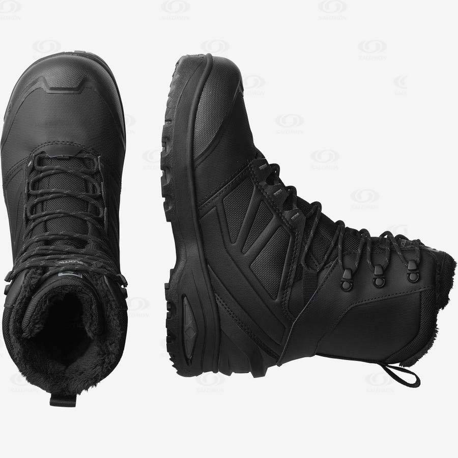 Botas Impermeables Salomon TOUNDRA PRO CLIMASALOMON™ Hombre Negros | MX-O1306