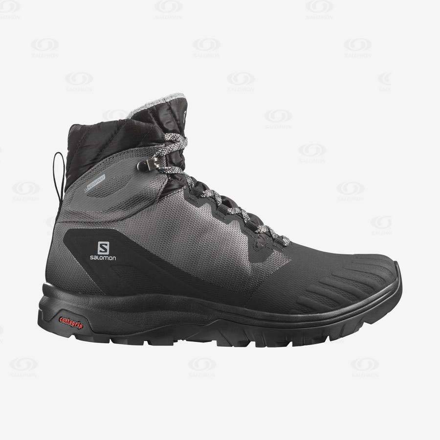 Botas Impermeables Salomon VAYA BLAZE THINSULATE™ CLIMASALOMON™ Mujer Negros | MX-A1311