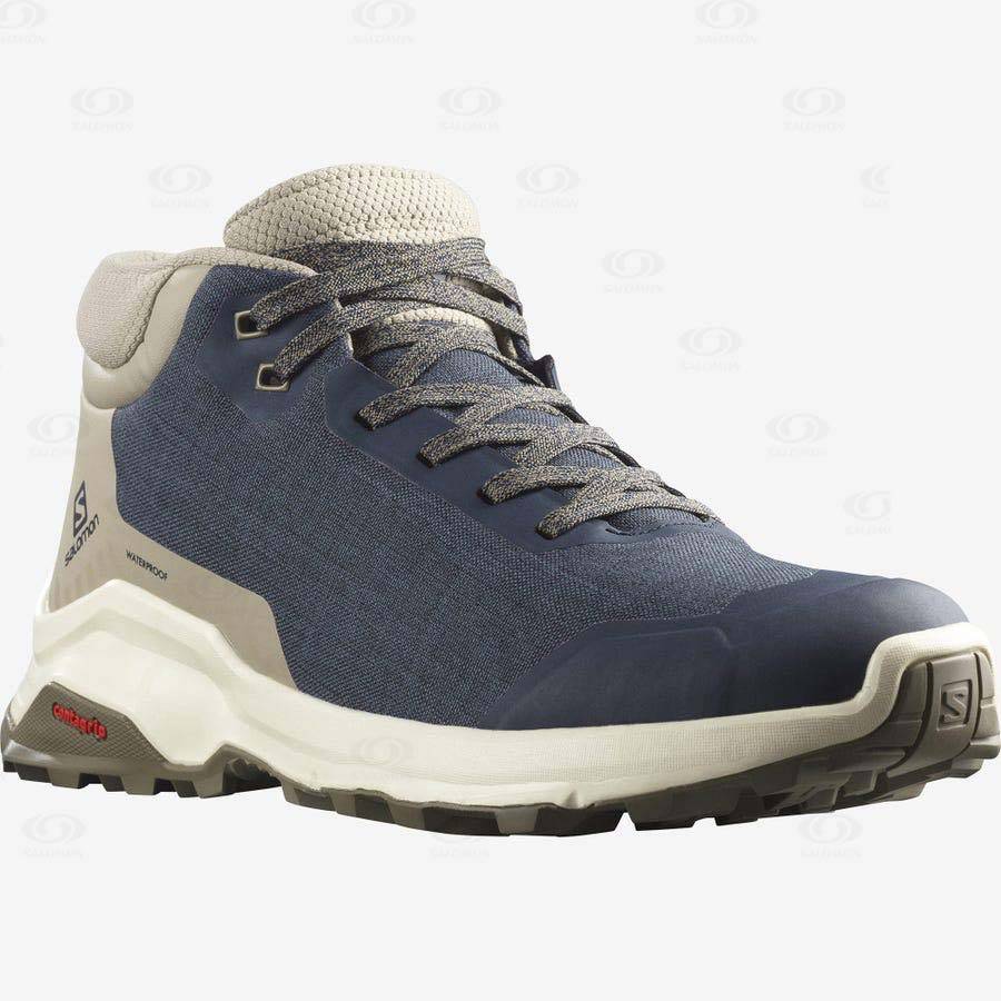 Botas Impermeables Salomon X REVEAL CHUKKA CLIMASALOMON™ Hombre Marrom | MX-M1363