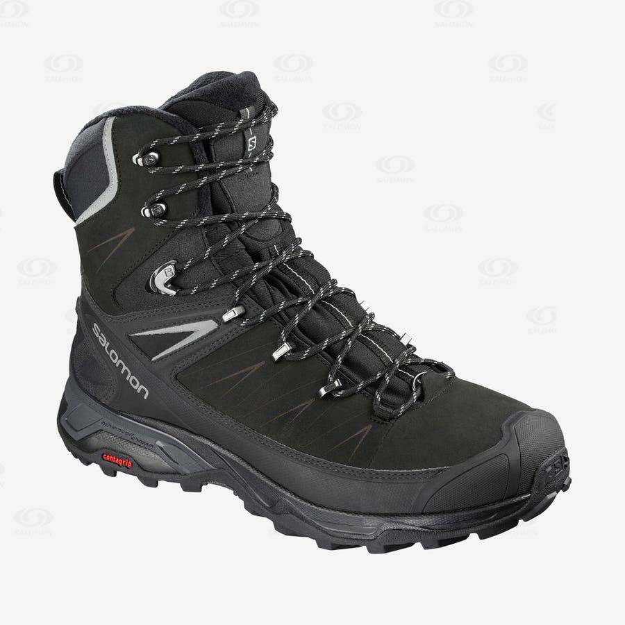 Botas Impermeables Salomon X ULTRA WINTER CLIMASALOMON™ 2 Hombre Negros | MX-L1949