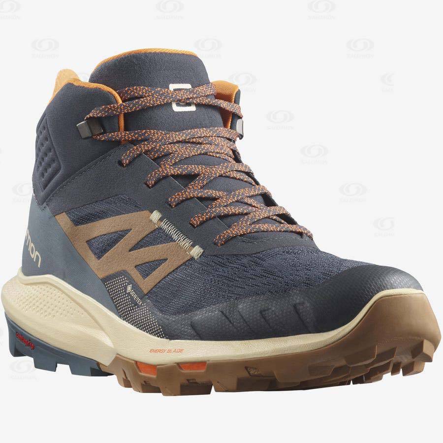 Botas Montaña Salomon OUTPULSE MID GORE-TEX Hombre Grises | MX-M1986