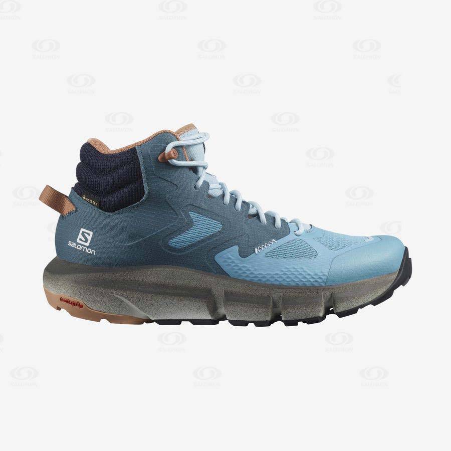 Botas Montaña Salomon PREDICT HIKE MID GORE-TEX Mujer Azules | MX-N1155