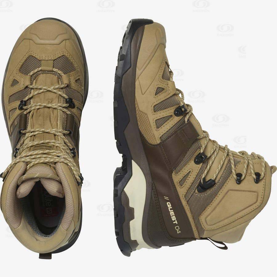 Botas Montaña Salomon QUEST 4 GORE-TEX Hombre Marrom | MX-N1631