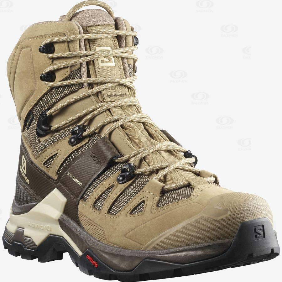 Botas Montaña Salomon QUEST 4 GORE-TEX Hombre Marrom | MX-N1631