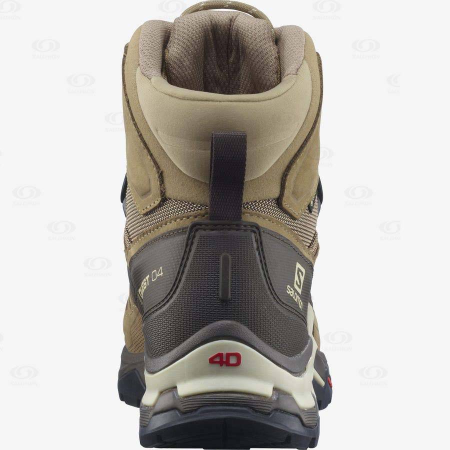 Botas Montaña Salomon QUEST 4 GORE-TEX Hombre Marrom | MX-N1631