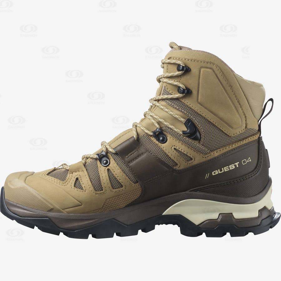 Botas Montaña Salomon QUEST 4 GORE-TEX Hombre Marrom | MX-N1631