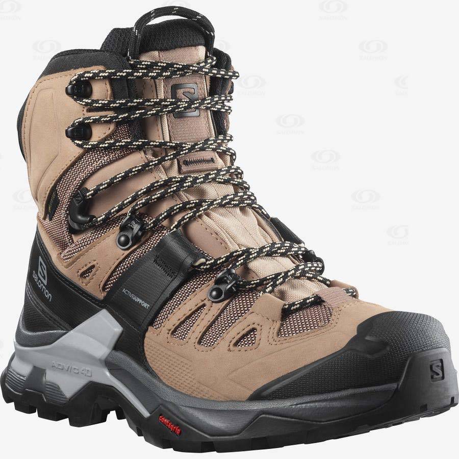 Botas Montaña Salomon QUEST 4 GORE-TEX Mujer Marrom | MX-O1469