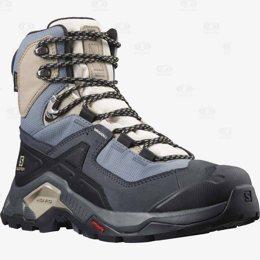 Botas Montaña Salomon QUEST ELEMENT GORE-TEX Mujer Negros | MX-A1486