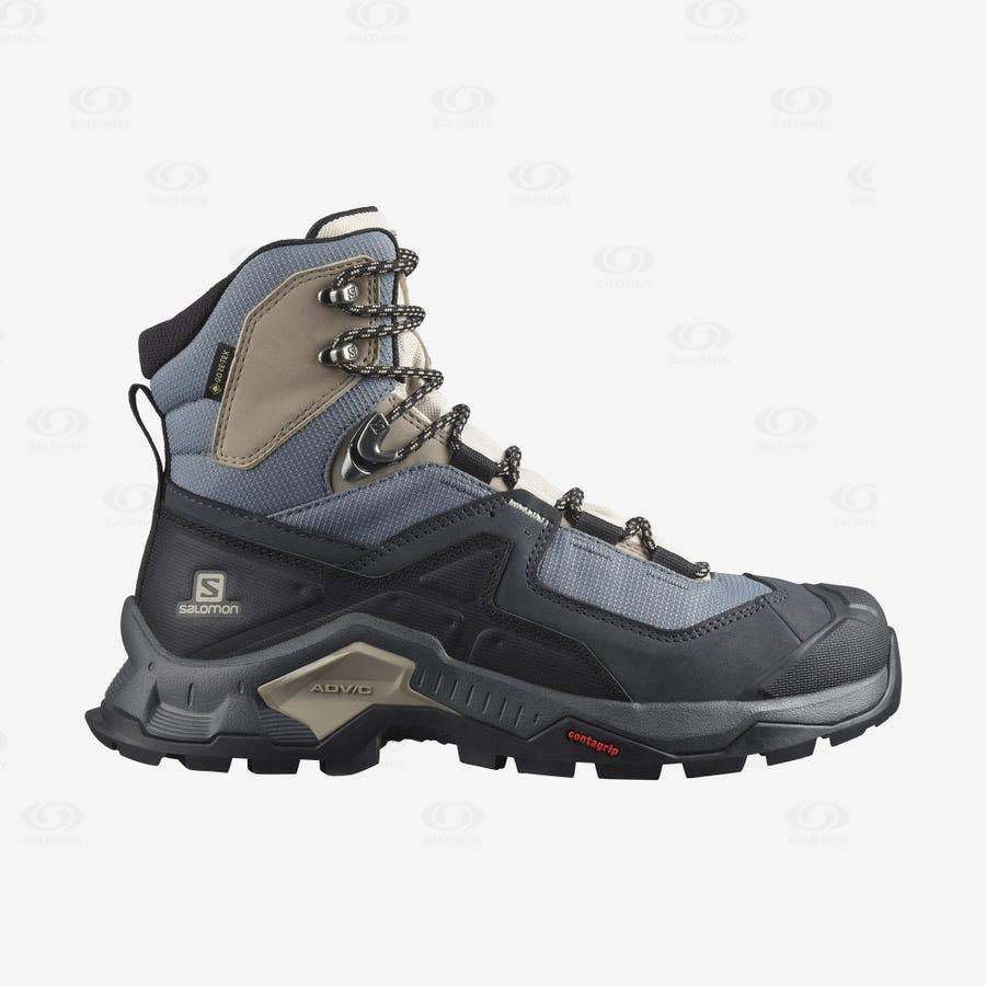 Botas Montaña Salomon QUEST ELEMENT GORE-TEX Mujer Negros | MX-A1486