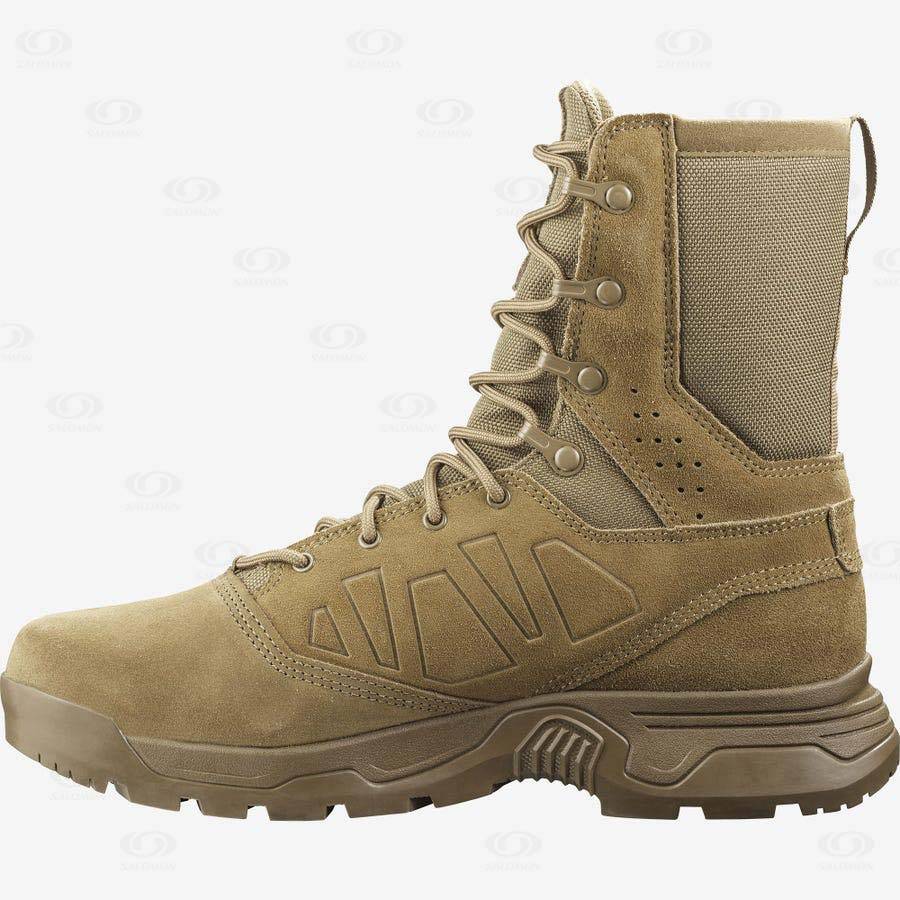 Botas Tácticas Salomon GUARDIAN Hombre Marrom | MX-O1299