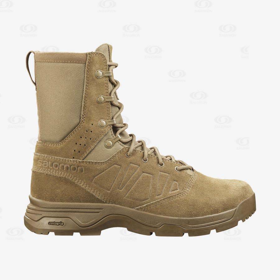 Botas Tácticas Salomon GUARDIAN WIDE Hombre Marrom | MX-O1833