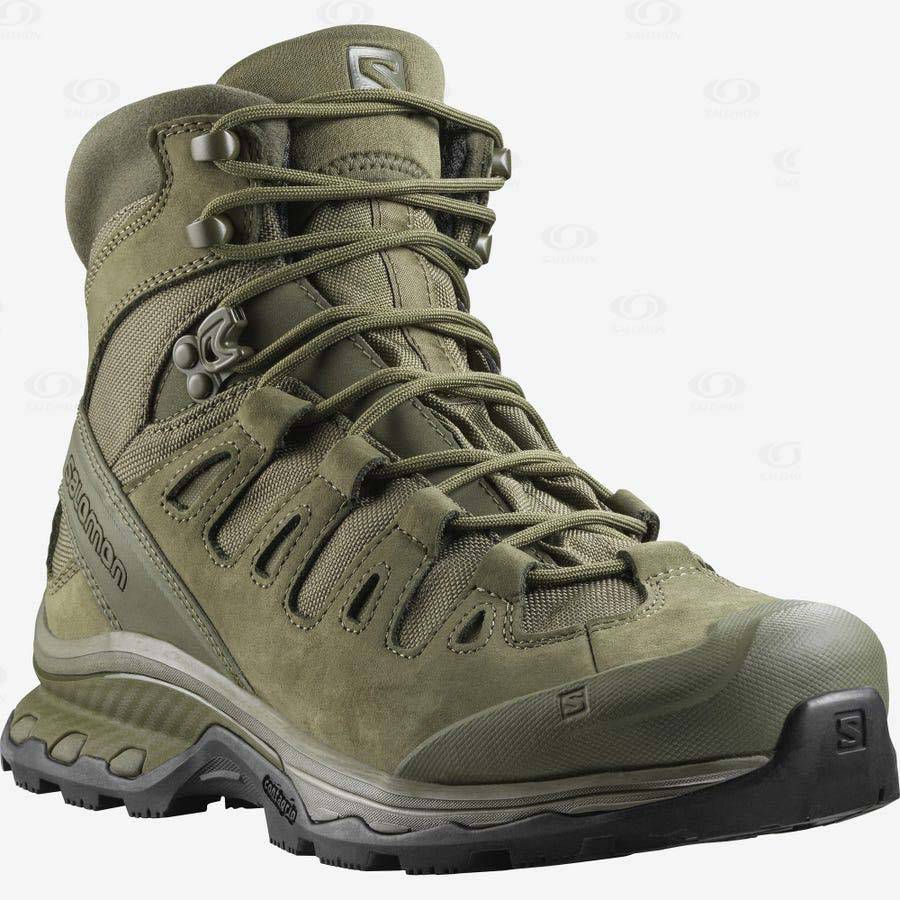 Botas Tácticas Salomon QUEST 4D FORCES 2 EN Hombre Verdes | MX-O1819