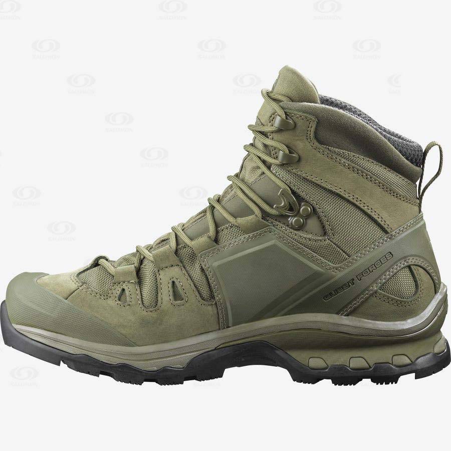 Botas Tácticas Salomon QUEST 4D FORCES 2 EN Hombre Verdes | MX-O1819