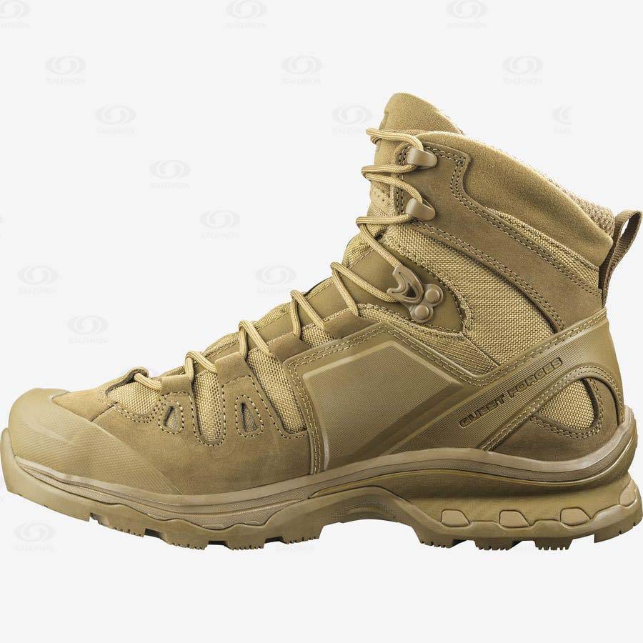 Botas Tácticas Salomon QUEST 4D FORCES 2 Hombre Marrom | MX-O2484