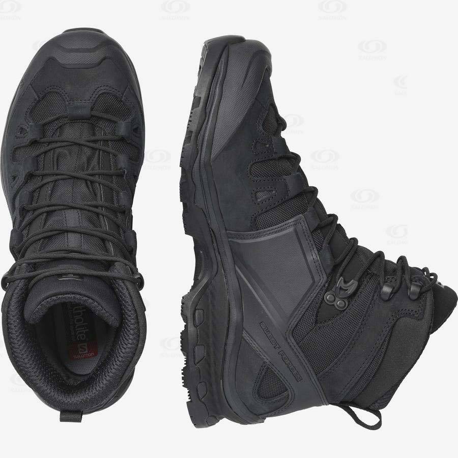 Botas Tácticas Salomon QUEST 4D FORCES 2 EN Hombre Negros | MX-O2510