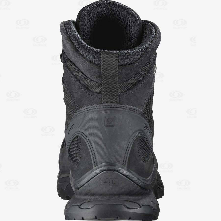 Botas Tácticas Salomon QUEST 4D GORE-TEX FORCES 2 EN Mujer Negros | MX-S2423