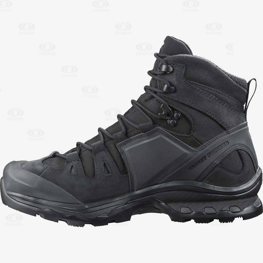 Botas Tácticas Salomon QUEST 4D GORE-TEX FORCES 2 EN Mujer Negros | MX-S2423