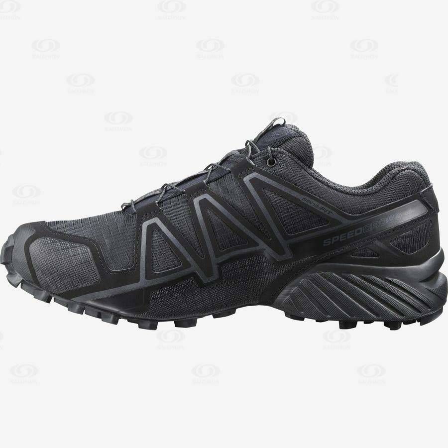 Botas Tácticas Salomon SPEEDCROSS 4 WIDE FORCES Hombre Negros | MX-O1182