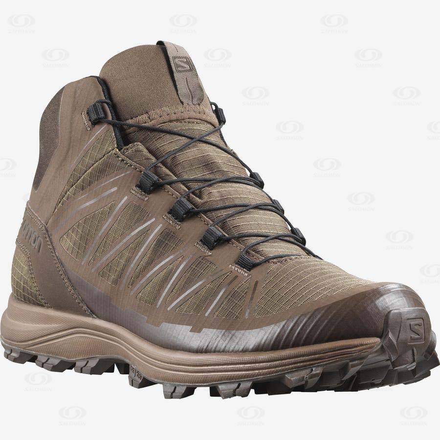 Botas Tácticas Salomon SPEED ASSAULT Hombre Marrom | MX-O1868