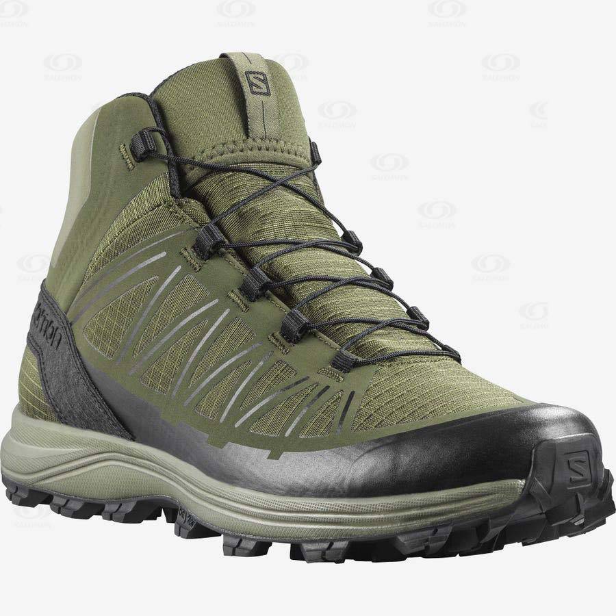 Botas Tácticas Salomon SPEED ASSAULT Hombre Verde Oliva | MX-S1016