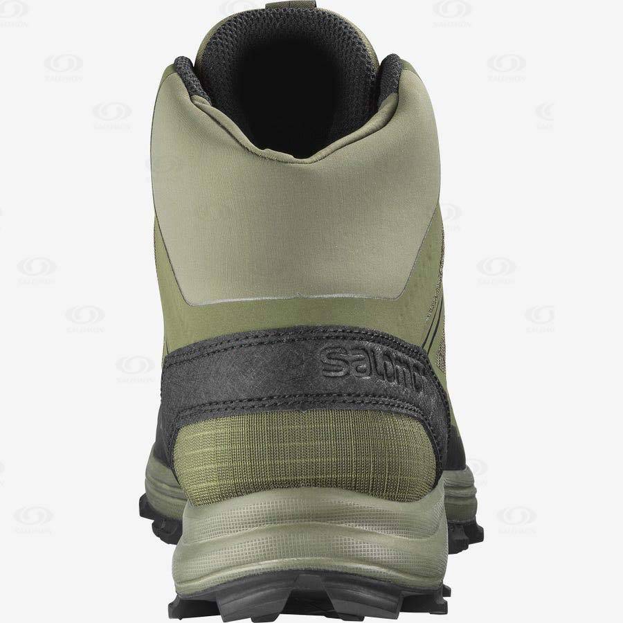 Botas Tácticas Salomon SPEED ASSAULT Hombre Verde Oliva | MX-S1016