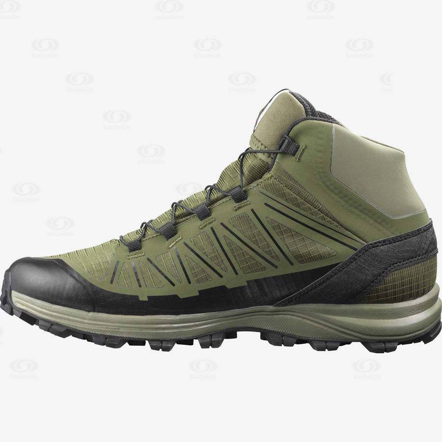 Botas Tácticas Salomon SPEED ASSAULT Hombre Verde Oliva | MX-S1016