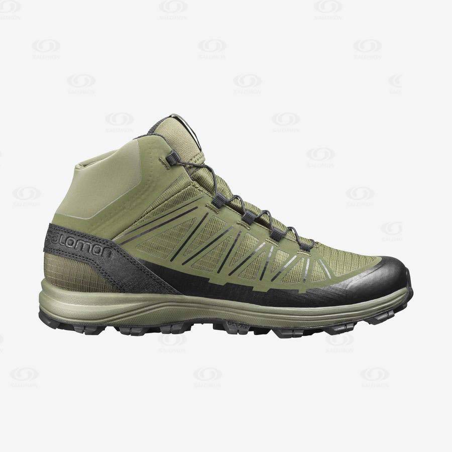 Botas Tácticas Salomon SPEED ASSAULT Hombre Verde Oliva | MX-S1016