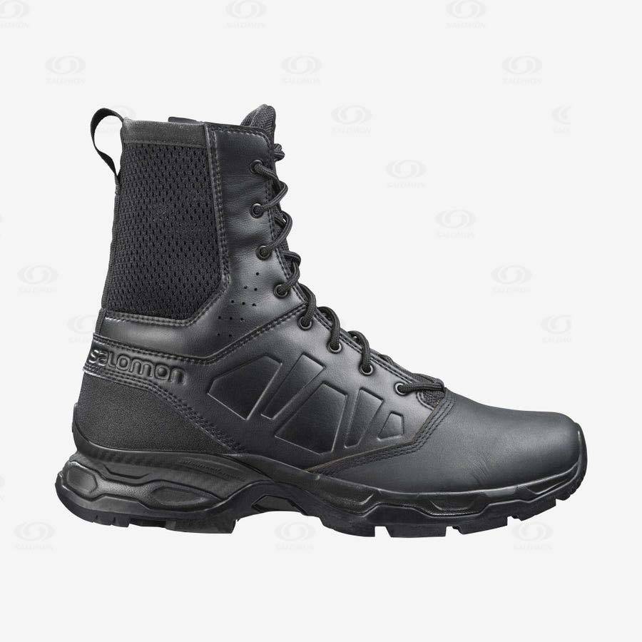 Botas Tácticas Salomon URBAN JUNGLE ULTRA SIDE ZIP Hombre Negros | MX-W1210