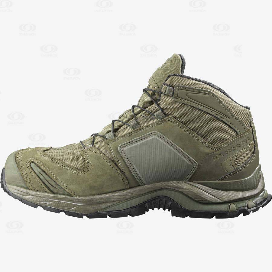 Botas Tácticas Salomon XA FORCES MID EN Mujer Verdes | MX-M1853