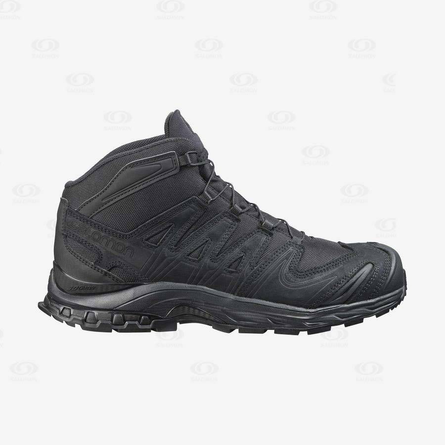 Botas Tácticas Salomon XA FORCES MID EN Mujer Negros | MX-N1799