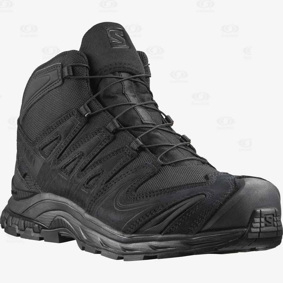 Botas Tácticas Salomon XA FORCES MID EN Hombre Negros | MX-O2204