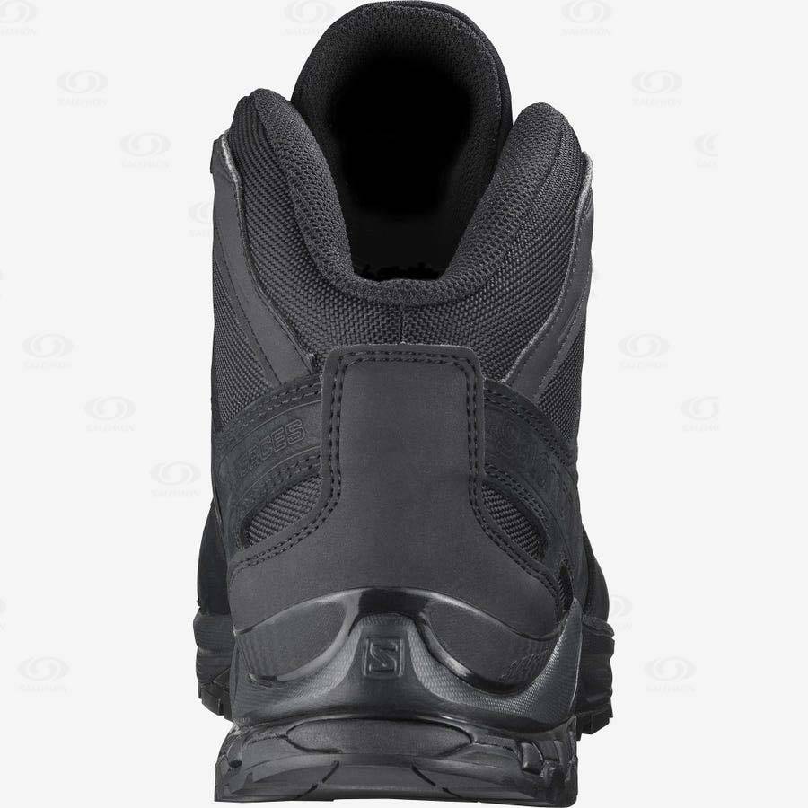 Botas Tácticas Salomon XA FORCES MID EN Hombre Negros | MX-O2204